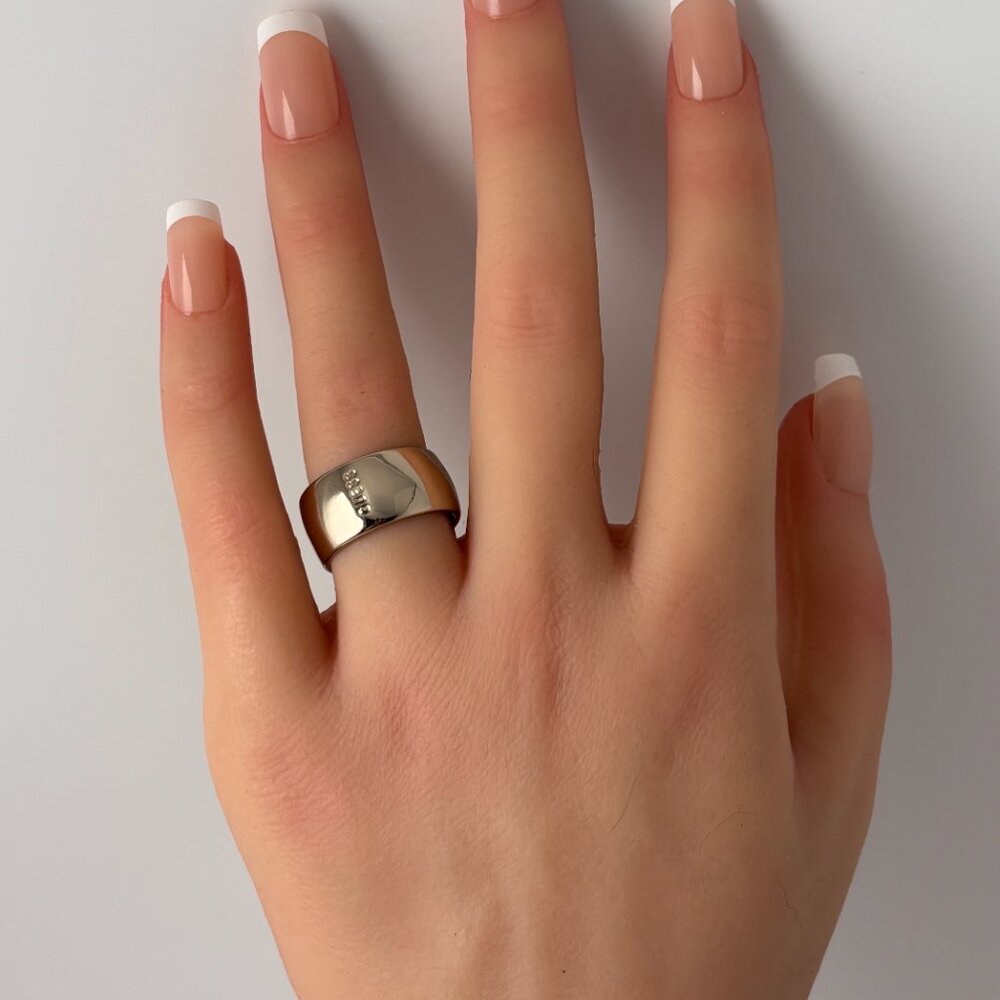 Guess "Basic" Wide Band Ring - Picture 9 of 10